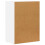 Berkfield Sideboard White 59 x 35 x 80.5 cm Engineered Wood 8