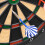 Berkfield Electric Dartboard with Darts Black Polypropylene 7