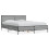 Berkfield Bed Frame without Mattress Grey Sonoma 135x190 cm Double 2