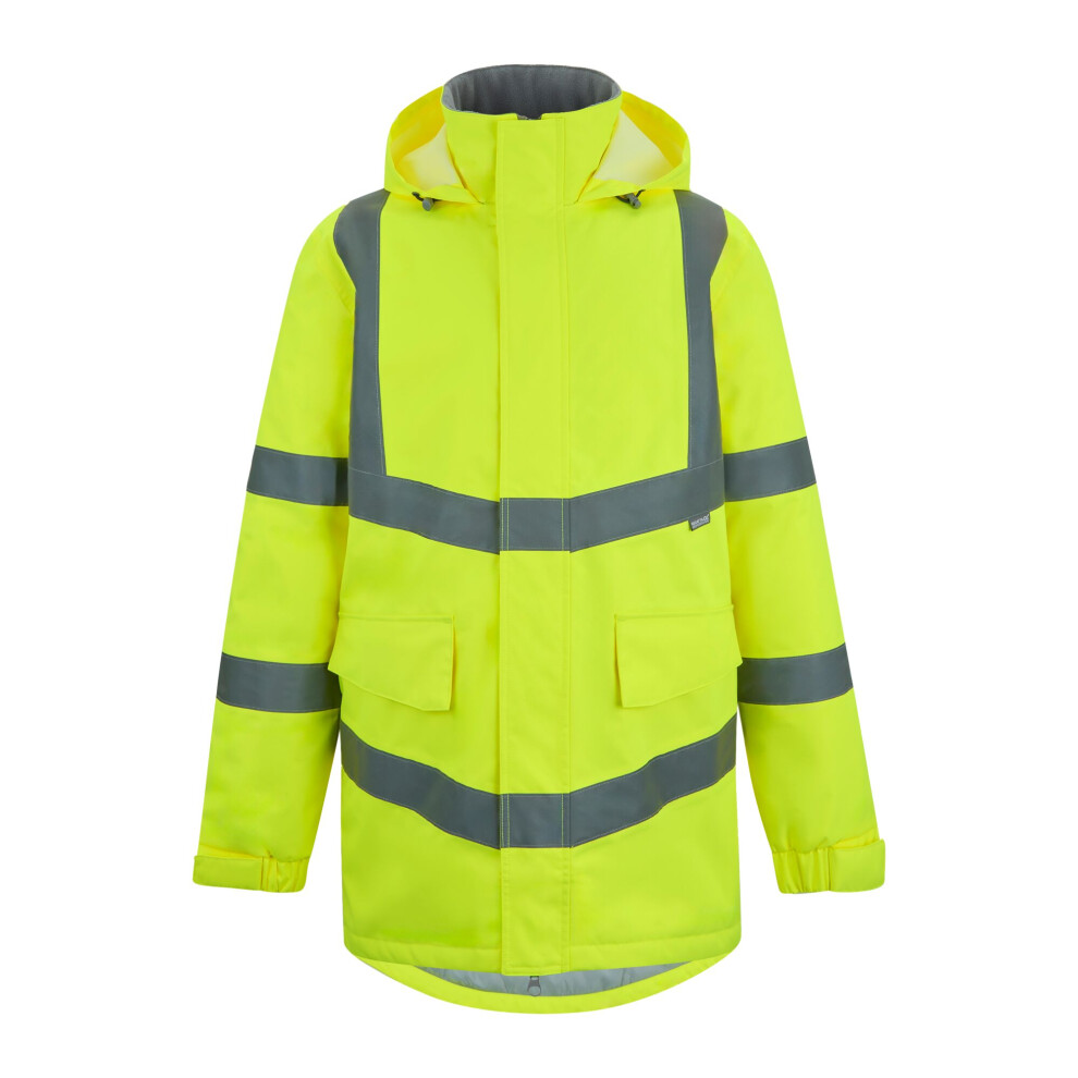 Regatta Men's Yellow (S, ) Pro Contract Dover Hi-Vis Parka