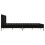 Berkfield Bed Frame without Mattress Black 150x200 cm King Size 5