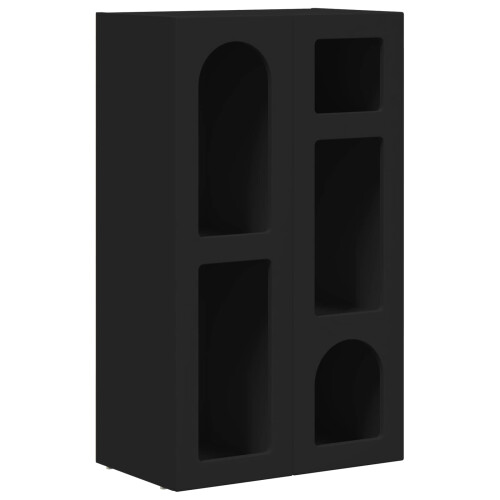 Berkfield Sideboard Black 59 x 35 x 100.5 cm Engineered Wood 1