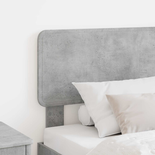 Berkfield Headboard Concrete Grey Engineered wood 2