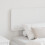 Berkfield Headboard White Engineered wood 3