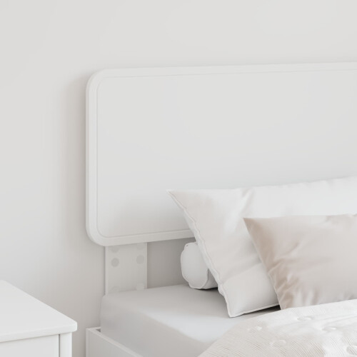 Berkfield Headboard White Engineered wood 2
