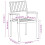 Berkfield Garden Dining Set 7 pcs Grey Solid Acacia Wood 7