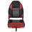 Berkfield 2 Piece Foldable Boat Seat Set High Backrest 4