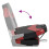 Berkfield 2 Piece Foldable Boat Seat Set High Backrest 7