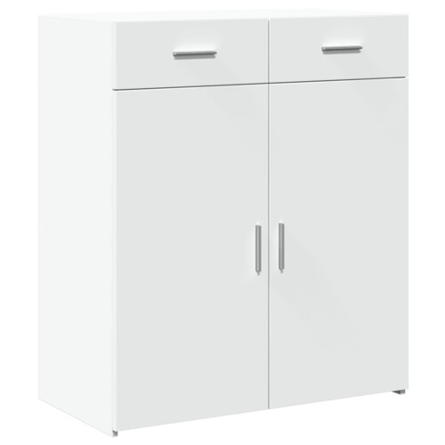 Berkfield Sideboard White 80x42.5x93 cm Engineered Wood 1