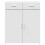 Berkfield Sideboard White 80x42.5x93 cm Engineered Wood 3