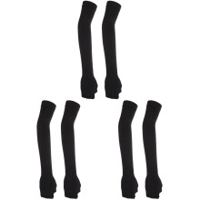 6St Comfortabele Zwarte Arm Covers Zomerarm Bescherming En Sneldrogend