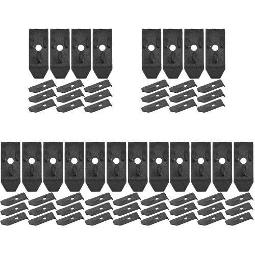 100Pièces Pièces De Nivellement Noir Pour Table Bureau
