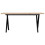 Berkfield Coffee Table X-Frame 90x40x45 cm Solid Wood Pine and Steel 4