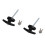 2Pcs Assorted Color T Handle Lock Cam for Power and Toolbox Cabinets 1