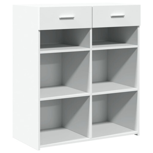 Berkfield Sideboard White 80x42.5x93 cm Engineered Wood 1