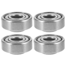 16Pcs Silver Wheelchair Front Wheel Bearings Steel Small Ball Bearings