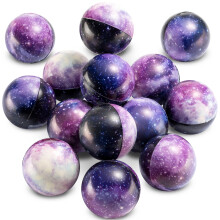 Galaxy Stress Balls for Kids 50 Pack – Soft Squeeze Fidget Toys for Stress Relief and Outer Space Party Favors