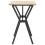 Berkfield Dining Table Y-Frame 100x50x75 cm Solid Wood Pine and Steel 5