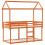 Berkfield Bunk Bed without Mattress Wax Brown 80x200 cm Solid Wood Pine 3