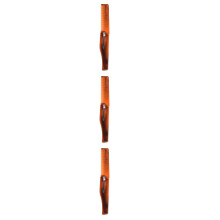 3Pcs Foldable Hair Comb for Men Brown Portable Beard Styling Grooming