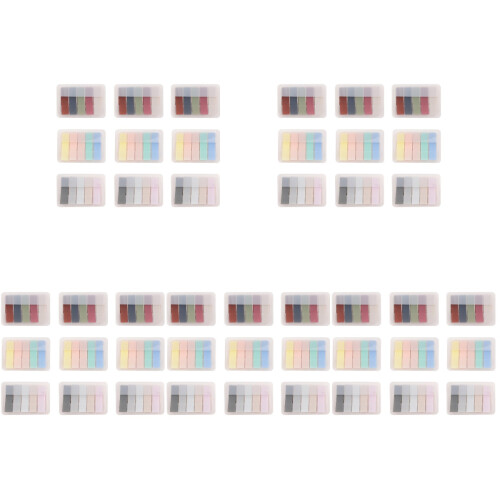 45Sets Colored Index Tabs for Books Files and Study