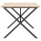 Berkfield Dining Table X-Frame 180x90x75 cm Solid Wood Pine and Steel 5