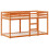 Berkfield Bunk Bed without Mattress Wax Brown 90x190 cm Single Solid Wood Pine 5