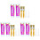 6Ensembles Mastic Étanche Usage Réparation Rapide 1