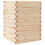 Berkfield Garden Planter 50x50x68.5 cm Solid Wood Pine 2