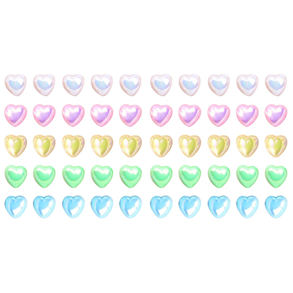 Aboofan Set Of 2 Nail Rhinestones Jewellery Making Charms Heart For Nails