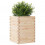 Berkfield Garden Planter 50x50x68.5 cm Solid Wood Pine 4
