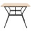 Berkfield Dining Table Y-Frame 200x100x75 cm Solid Wood Pine and Steel 5