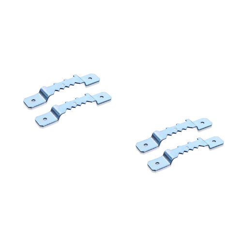 2 Count Picture Hanger Hooks Canvas Frame Hanger 100pcs Silver