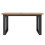 Berkfield Coffee Table O-Frame 80x80x45.5 cm Solid Wood Pine and Steel 4