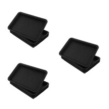 18Pcs Plastic Black Plant Saucer Trays Water Catchers for Pots