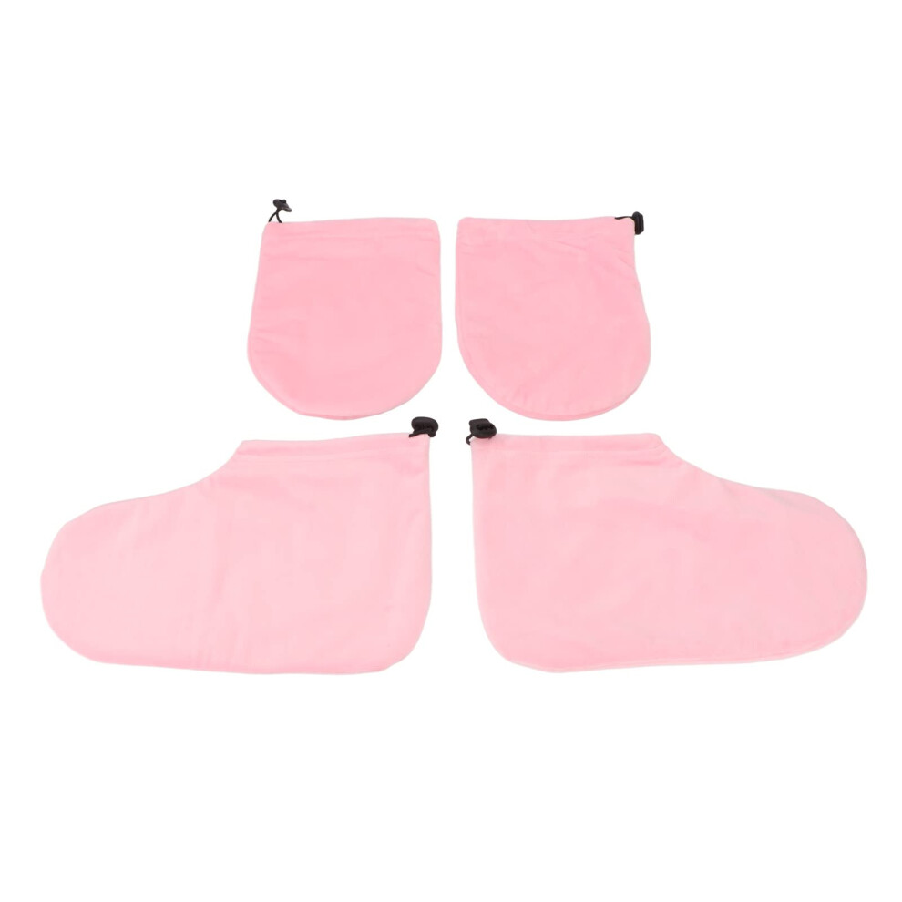 Paraffin Wax Gloves and Booties Set Adjustable Soft Lint Reusable Home Spa Hand and Foot Care