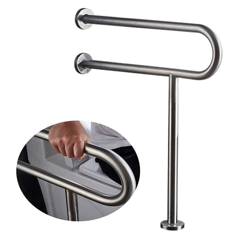 Bathroom Grab Bar with Concealed Mount Design, RustResistant Wall Handrail for Elderly Support and Towel Holder