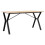 Berkfield Dining Table Y-Frame 160x80x75 cm Solid Wood Pine and Steel 2