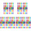 50 Sets Plastic Sticky Tabs Fluorescent Page Tabs Page Markers 1