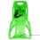 Berkfield Sledge with Seat Green 102.5x40x23 cm Polypropylene 2