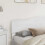 Berkfield Headboard Gloss White Engineered wood 3