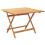 Berkfield 5 Piece Garden Dining Set Beige Fabric and Solid Wood 5