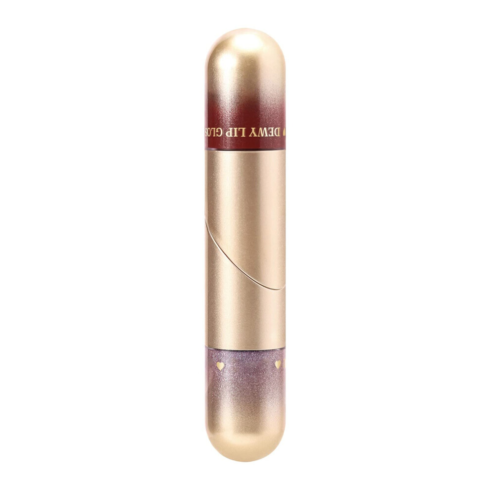 Plumping Lip Gloss 3ml â Long Lasting Non Sticky Moisturizing Lip Oil with Glitter Shine for Fuller Lips