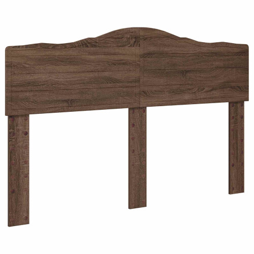 Berkfield Headboard Brown Oak Engineered wood 1
