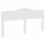 Berkfield Headboard White Engineered wood 2