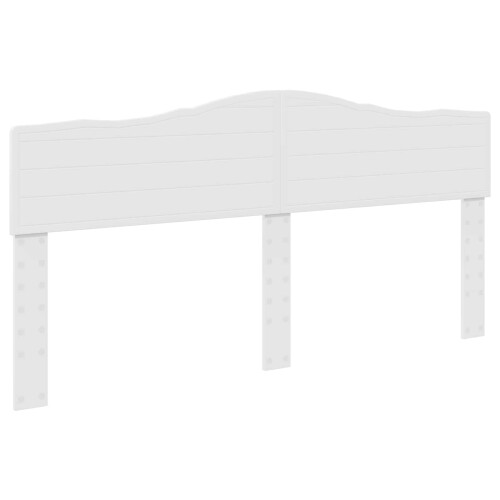 Berkfield Headboard Gloss White Engineered wood 1