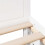Berkfield Bed Frame without Mattress with Headboard White 90x190 cm Single Solid Wood Pine 7