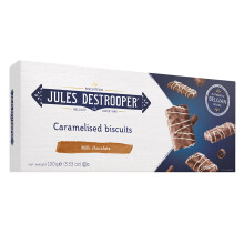 Jules Destrooper karamelliserede kiks med mælkechokolade 100 g
