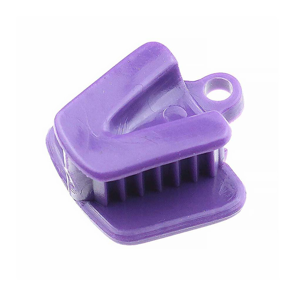 Rubber Dental Mouth Prop Purple Size S Orthodontic Mouth Opener with Comfort Bite Support and Easy Clean Design