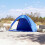 Berkfield Beach Tent Azure Blue Waterproof 3